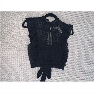 crop top and body suit